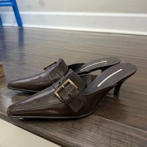 Vintage Donald J Pliner Cntalicious Sex in the City Pointy Kitten Heel 9M